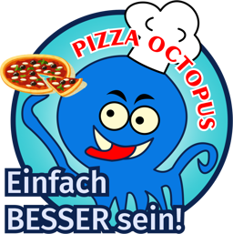 Octopus Pizza Wok logo.